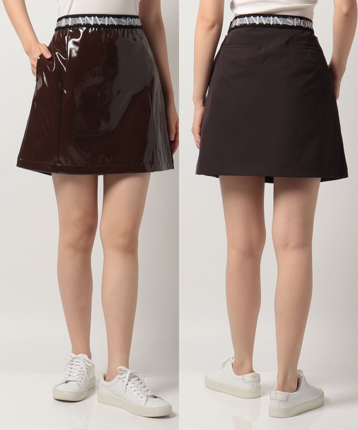 ランバン スポール LANVIN SPORT 長め丈スカート(46cm丈)【KEEP