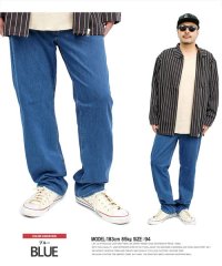 one colors/デニムパンツ メンズ 大きいサイズ メガストレッチ らくらく 伸びる リラックス チノパンツ ワークパンツ チノパン ジーンズ ジーパン ストレッチ 黒 ビジネ/504273267