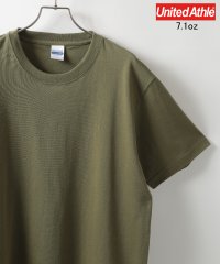 United Athle/【UNITED ATHLE/ ユナイテッド アスレ】7.1オンス スーパー ヘビーウェイト ビックサイズ Tシャツ 半袖 無地 厚手 ゆったり 4252/504275913