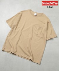 United Athle/【UNITED ATHLE】5.6オンス ビッグシルエット ポケット Tシャツ 半袖 無地T 5008/504275920