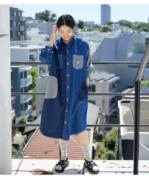Lee Rcs デニムシャツワンピース ロデオクラウンズワイドボウル Rodeo Crowns Wide Bowl D Fashion Lee Rcs デニムシャツワンピース ロデオクラウンズワイドボウル Rodeo Crowns Wide Bowl D Fashion
