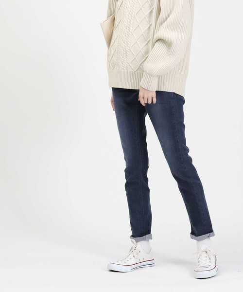サムシング 「ANN」スキニーデニムパンツ