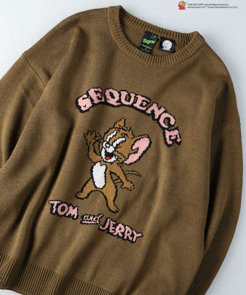 トムアンドジェリー キャラクターグラニーニット トムとジェリー Right On Right On D Fashion