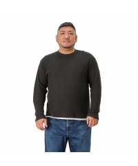 MAC HOUSE(men)/[大きいサイズ] NAVY ネイビー 畔フェイクレイヤードクルーTシャツ キングサイズ MH/03787FW－K/504297048