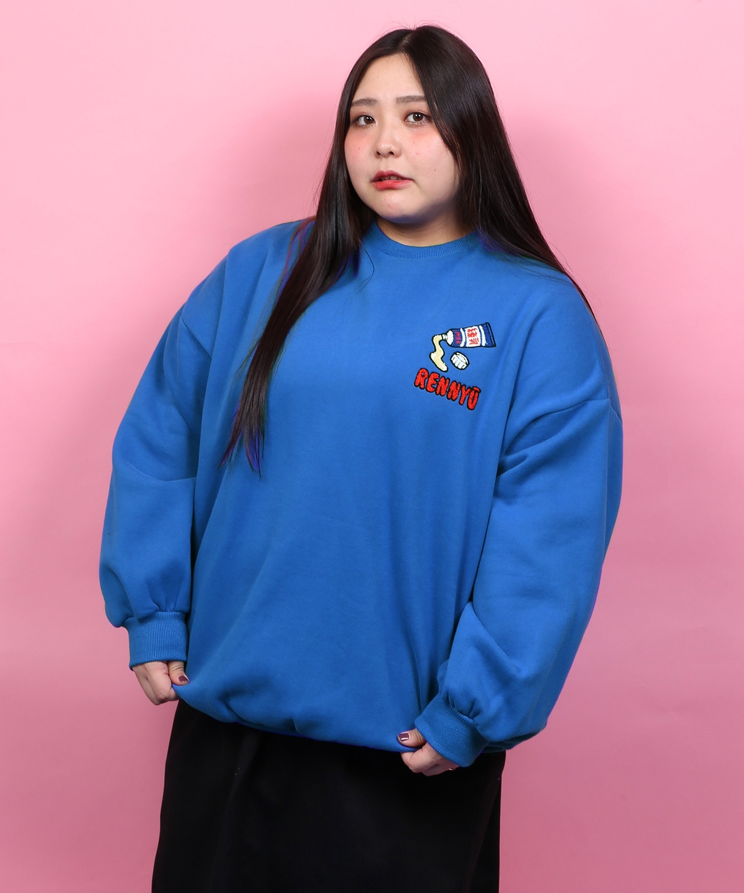 フードサガラ刺繍スウェット(504237656) | プニュズ(PUNYUS) - d fashion