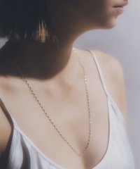 les bon bon/【les bon bon / ルボンボン】sunlight long necklace white gold サンライトロングネックレス ホワイトゴールド/504275666