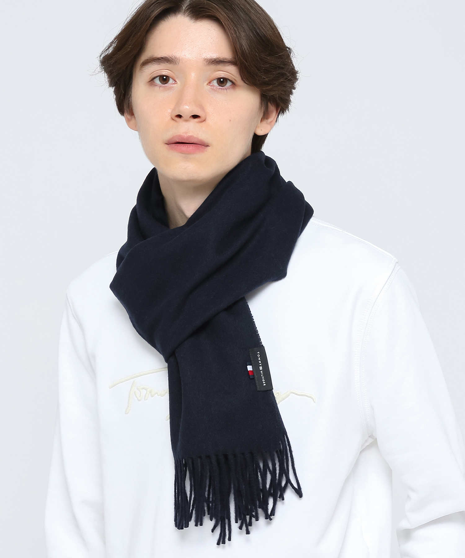 FOXFORD/フォックスフォード】モヘア混マフラー ストール