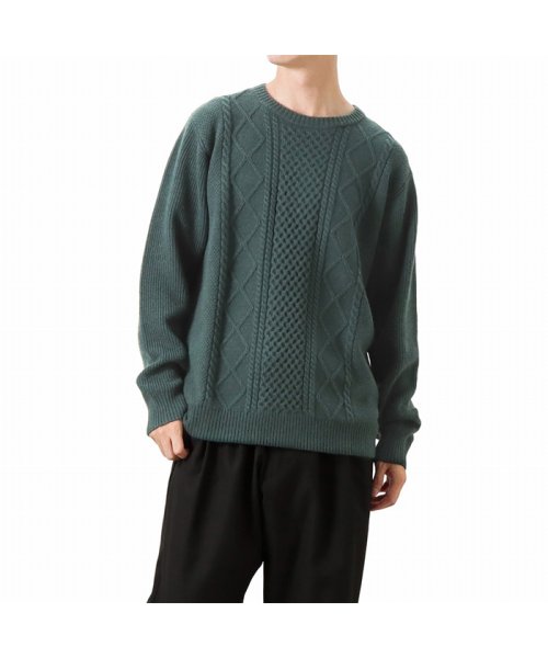 クーポン Navy ネイビー Pbtアランクルーセーター Mh 037fw マックハウス メンズ Mac House Men D Fashion クーポン Navy ネイビー Pbtアランクルーセーター Mh 037fw マックハウス メンズ Mac House Men D Fashion