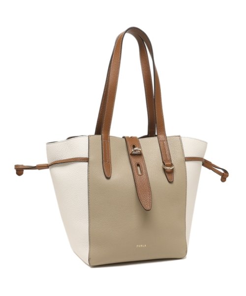 フルラ トートバッグ ネット Ｍサイズ ベージュ ホワイト レディース FURLA BZT0FUA HSC000 0577S