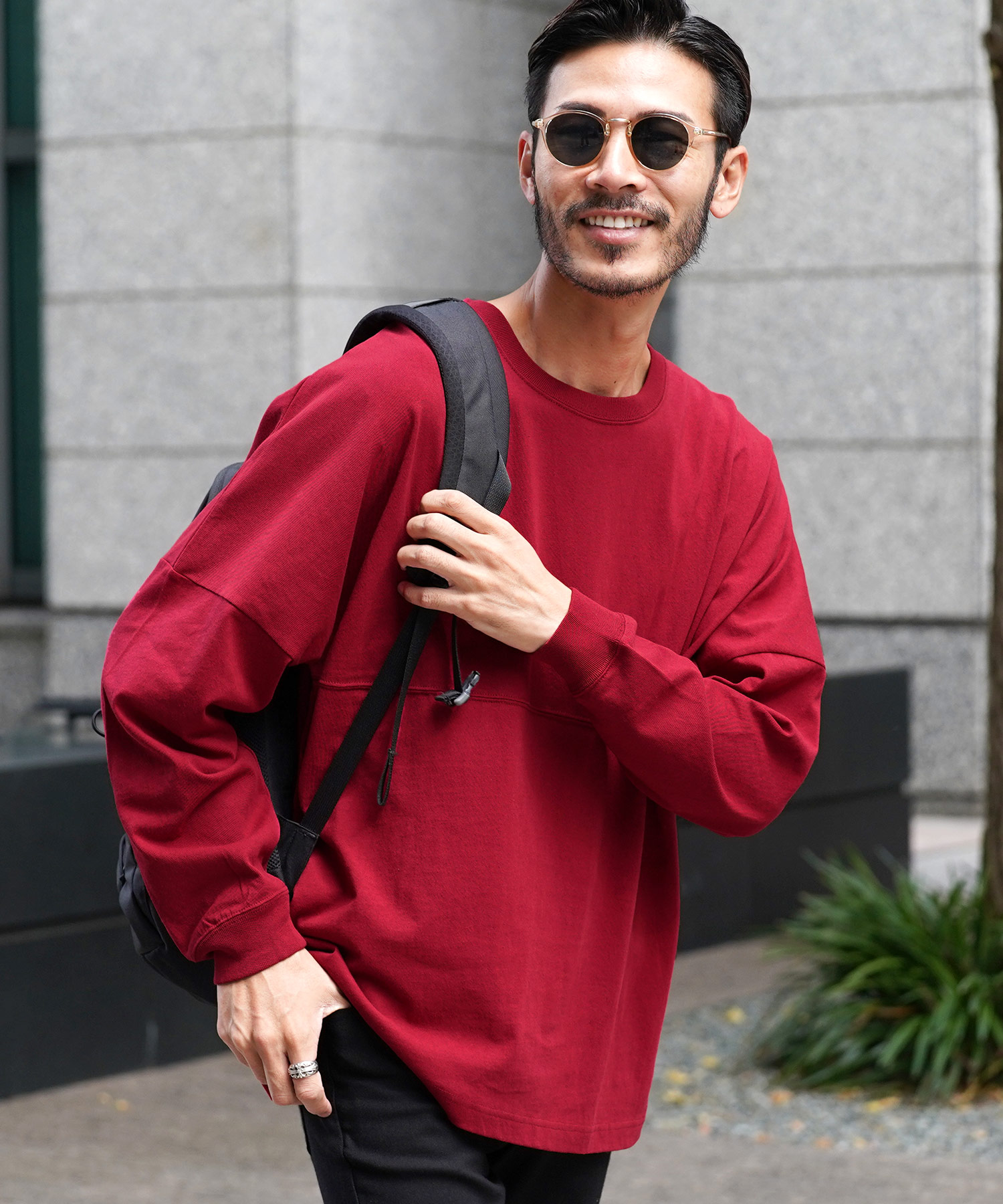ジギーズショップ JIGGYS SHOP ドロップショルダー無地BIGロンT ジギーズショップ JIGGYS SHOP ドロップショルダー無地BIGロンT