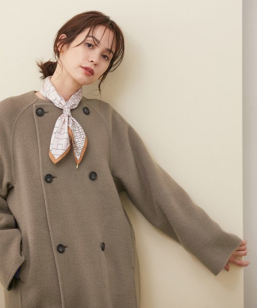 シリーズ リバーショートビーバーダブルボタンコート ロペ Rope D Fashion