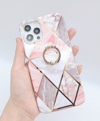 Lace Ladies/レースレディース Lace Ladies 幾何学模様 iPhone スマホリング スマホ カバー/504311081