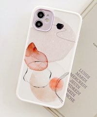 Lace Ladies/レースレディース Lace Ladies 水彩画風 シリコン iPhoneケース/504311091