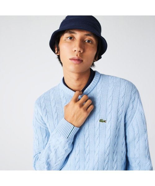 セール 30 Off ケーブル編みニットセーター ラコステ メンズ Lacoste Mens D Fashion セール 30 Off ケーブル編みニットセーター ラコステ メンズ Lacoste Mens D Fashion
