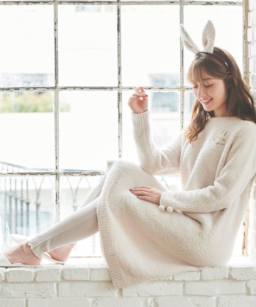 セール10 Off Rabbit もこもこワンピース レッセ パッセ Laisse Passe D Fashion セール10 Off Rabbit もこもこワンピース レッセ パッセ Laisse Passe D Fashion