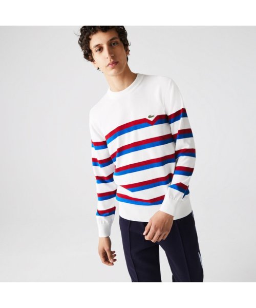 セール メイド イン フランス オーガニックコットンボーダーセーター ラコステ メンズ Lacoste Mens D Fashion セール メイド イン フランス オーガニックコットンボーダーセーター ラコステ メンズ Lacoste Mens D Fashion