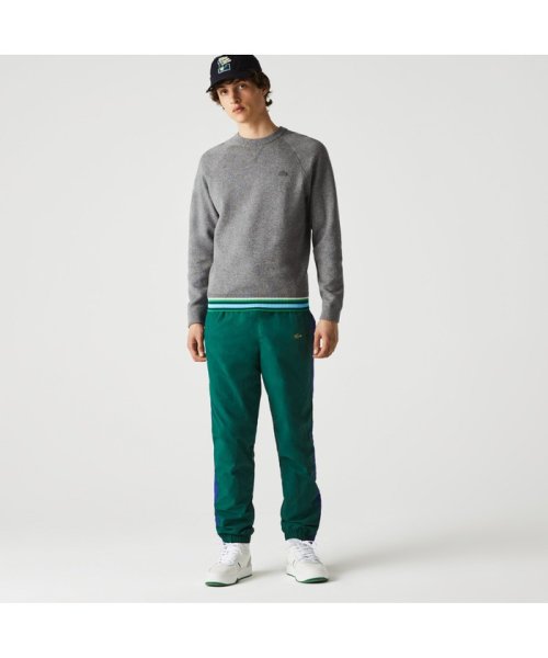 セール ボーダーリブコットンニットクルーネック ラコステ メンズ Lacoste Mens D Fashion セール ボーダーリブコットンニットクルーネック ラコステ メンズ Lacoste Mens D Fashion