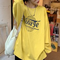 miniministore/ロゴTシャツ レディース 長袖 韓国/504313704