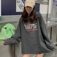 miniministore/ロゴTシャツ レディース 長袖 韓国/504313704