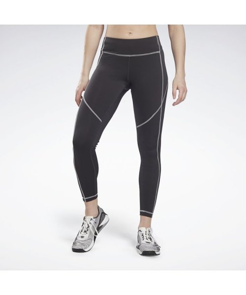ワークアウト レディ ビッグロゴ レギンス Workout Ready Big Logo Leggings リーボック Reebok D Fashion ワークアウト レディ ビッグロゴ レギンス Workout Ready Big Logo Leggings リーボック Reebok D Fashion