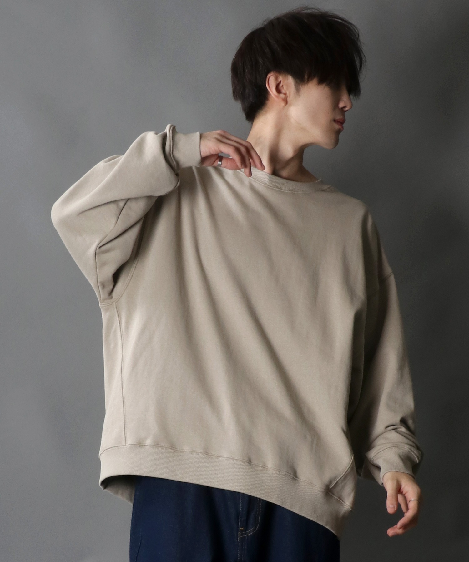 シトリー SITRY 【SITRY】ワイドシルエット スウェット シャツ