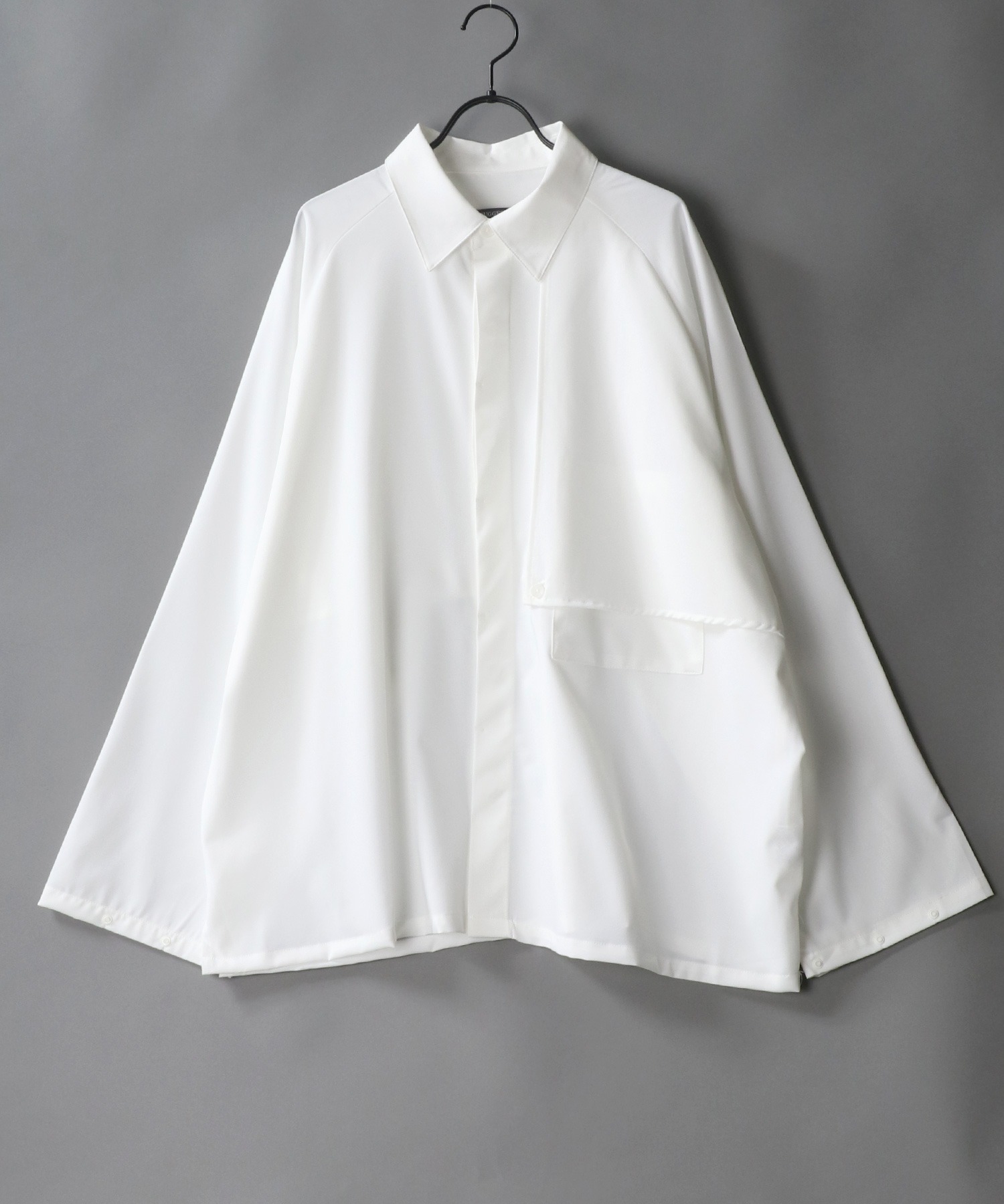 SITRY raglan sleeve 即納 最大半額 wide trench shirt とっておきし新春福袋 シャツジャケット シトリー ワイド ラグランスリーブ Jacket トレンチ