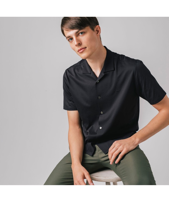 LACOSTE - ラコステ　シャツ セール】 トーナルモノグラムボタンダウンシャツ （シャツ