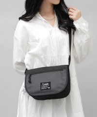 moz/モズ moz フラップ ミニショルダーバッグ メッセンジャーバッグ メランジ切り替え リフレクトチャーム付き/504317926