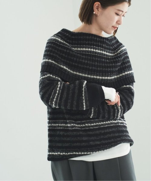 予約 ボーダーニットオフショルプルオーバー スピック スパン Spick Span D Fashion 予約 ボーダーニットオフショルプルオーバー スピック スパン Spick Span D Fashion