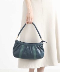 MK MICHEL KLEIN BAG/【2WAY】切り替えギャザーデザインミニトート/504319801