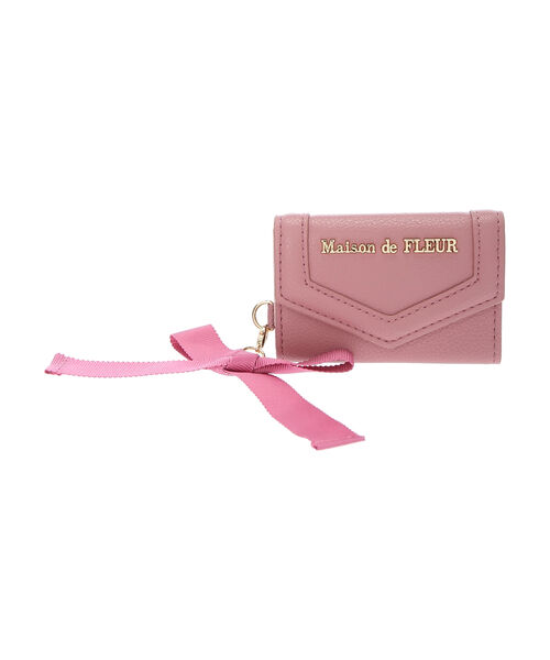 メゾン ド フルール Maison de FLEUR バイカラーリボンキー