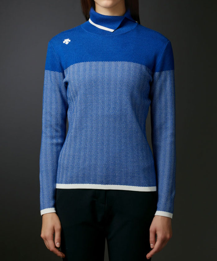日本廉価 【DESCENTE GOLF】変形タートルネックセーター size:S www ...