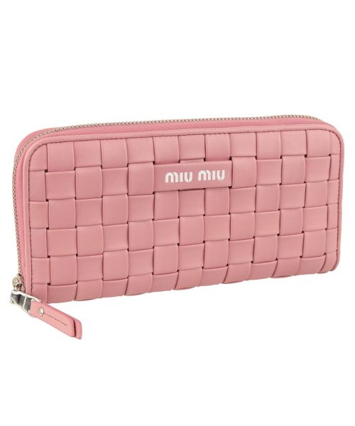 セール22 Off Miumiu ミュウミュウ Miumiu ミュウミュウ 長財布 ラウンド長財布 ミュウミュウ Miumiu D Fashion