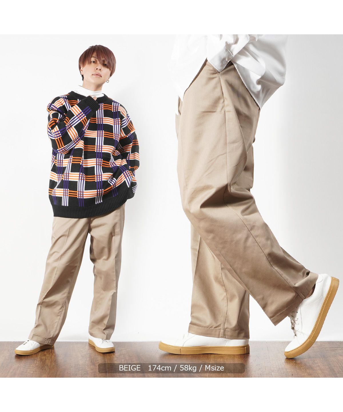 ワンフォークロージング 1111clothing チノパン メンズ ワンフォークロージング 1111clothing チノパン メンズ