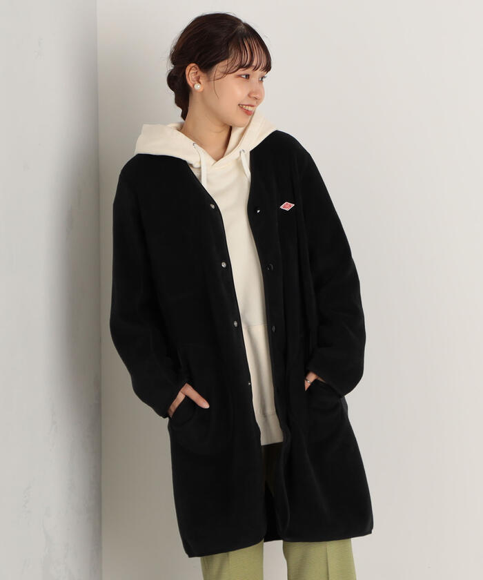 DANTON/ダントン】FLEECEロングコート #JD-8992(504317003 DANTON/ダントン】FLEECEロングコート #JD-8992(504317003