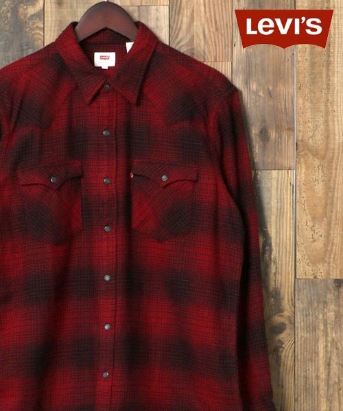セール Levis リーバイス ネルオンブレチェックシャツ チェックシャツ アメカジ チェック オンブレ ユニセックス シャツ 長袖 ネルシャツ Marukawa Shonan Marukawa Shonan D Fashion