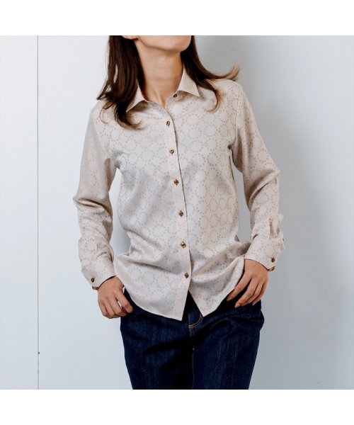 セール ディズニー 形態安定 ワイド 長袖 ウィメンズビジネスワイシャツ Tokyo Shirts Tokyo Shirts D Fashion