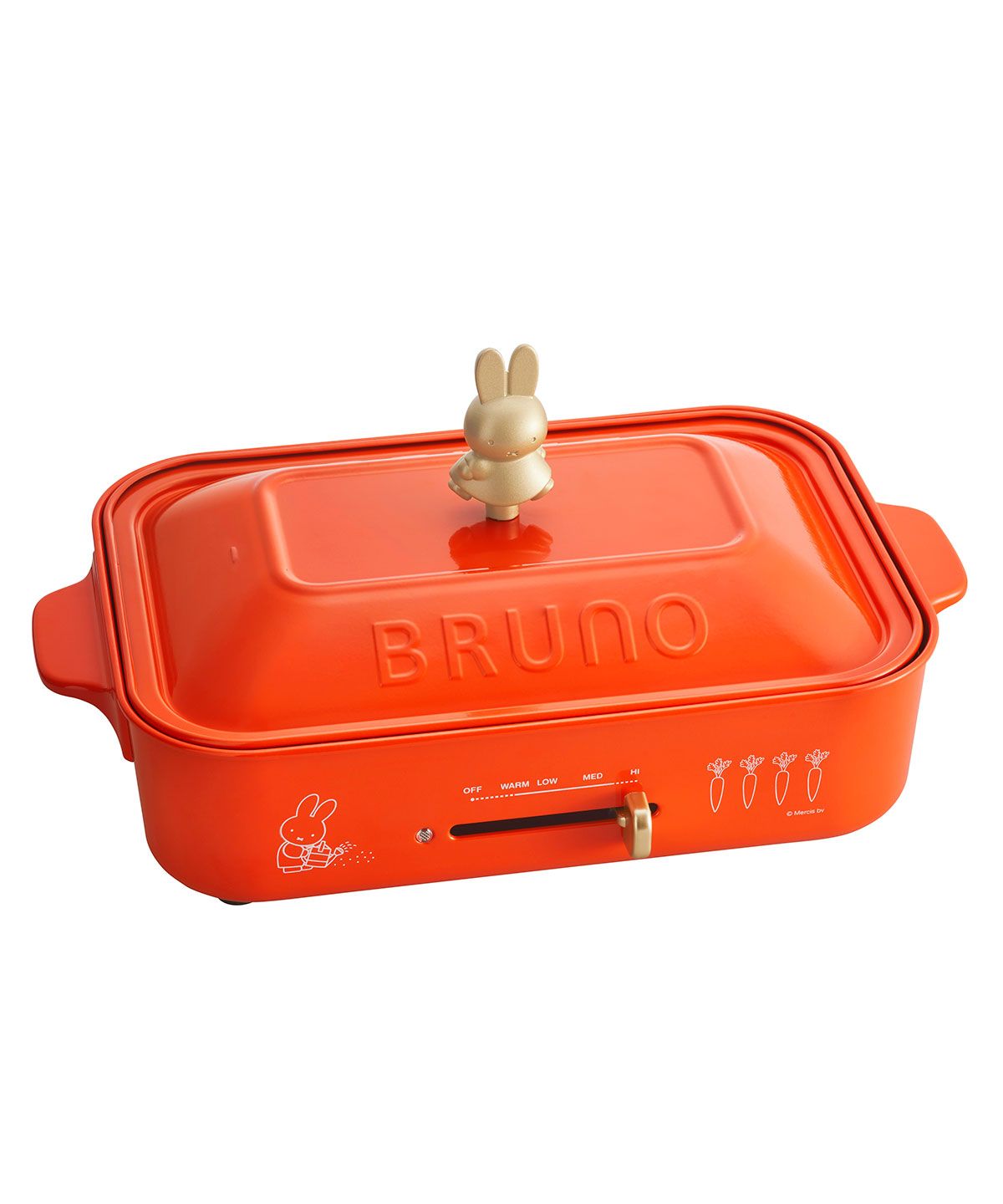 ブルーノ BRUNO 【正規取扱店】 ブルーノ ホットプレート BRUNO miffy ミッフィー コンパクトホットプレート コンパクト プレート3種  たこ焼き(504327451) | ブルーノ(BRUNO) - d fashion