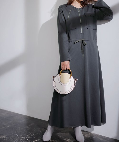 ジップデザインワンピース ラナン Ranan D Fashion