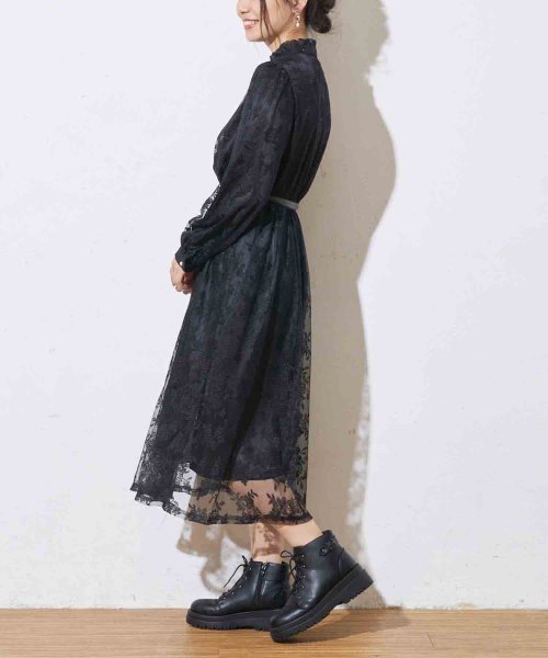 セール60 Off チュールレースプチハイワンピース オリーブデオリーブ Olive Des Olive D Fashion
