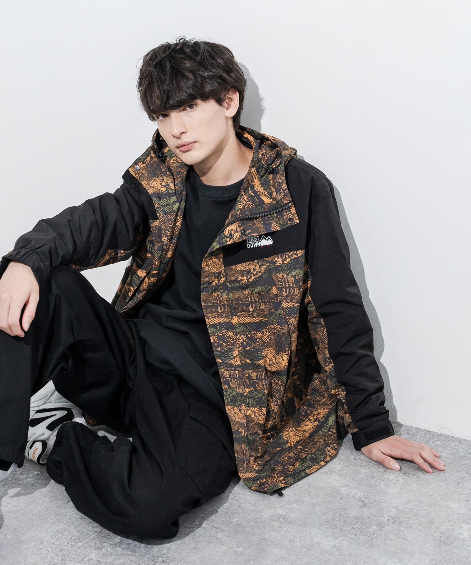 FIRST DOWN ファーストダウン MOUNTAIN HOODIE マウンテン