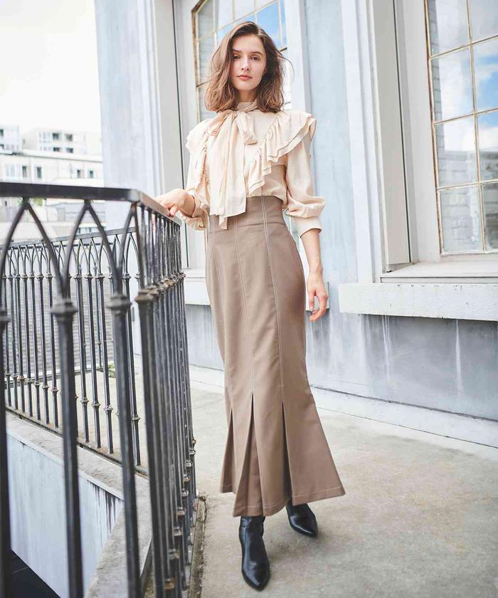 配色ステッチマーメイドスカート(504327342) | AND COUTURE(AND 配色ステッチマーメイドスカート(504327342) | AND COUTURE(AND