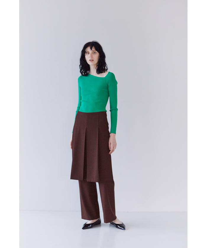 ELE STOLYOF エレストリオム / ウールジョーゼットパンツ ELE STOLYOF エレストリオム / ウールジョーゼットパンツ（Pants