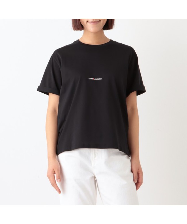 レディース サンローラン Saint Laurent ロゴ Tシャツ | www.jarussi