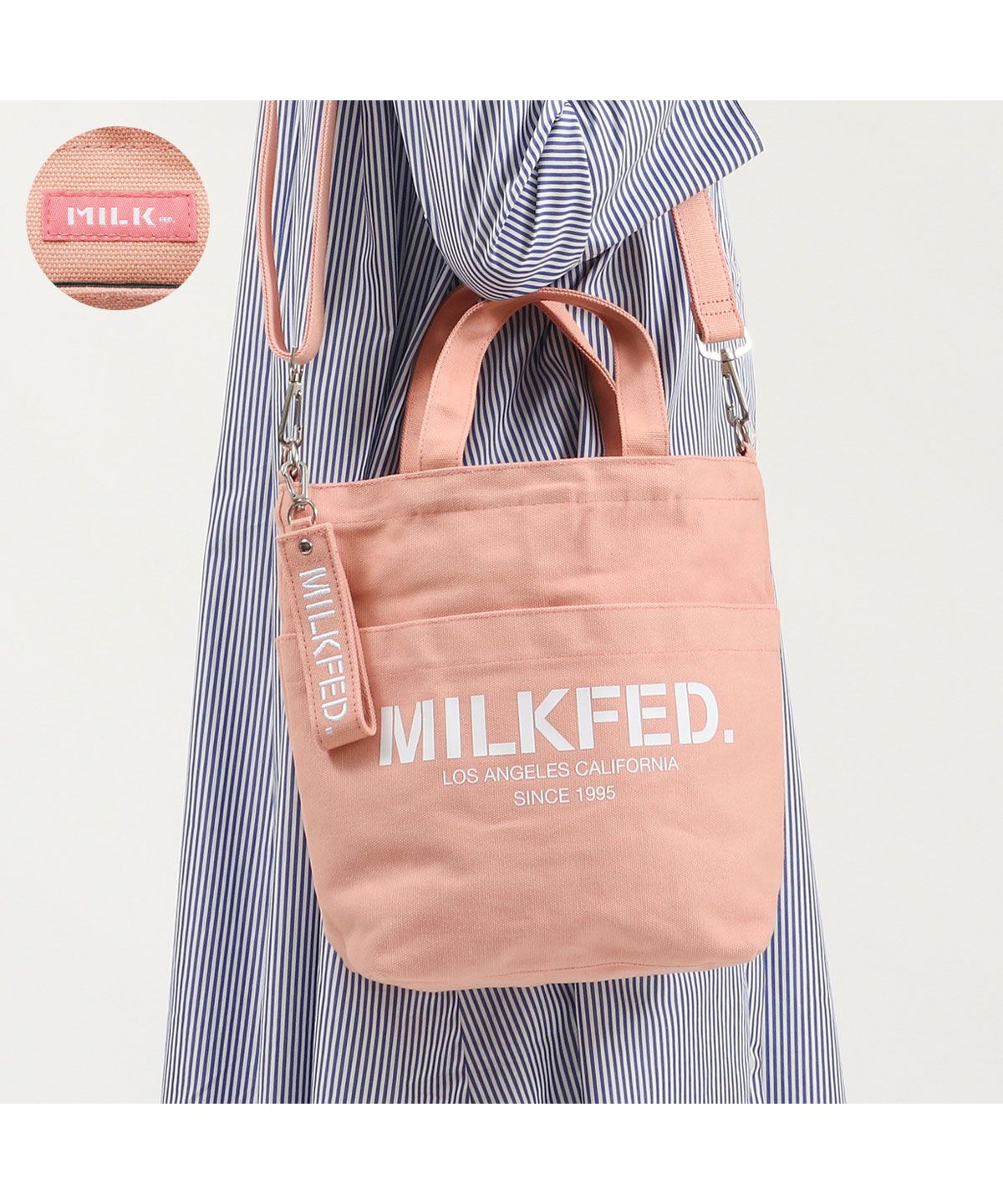 M!LK × MILKFED コラボ トートバッグ MILKFED. コラボトートバッグ2025