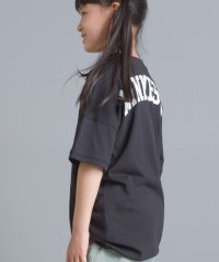 OMNES/【OMNES】キッズ 綿麻カット ビッグ半袖プリントTシャツ/504339218