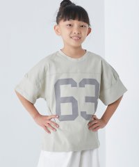 OMNES/【OMNES】キッズ バイオ加工 フットボールロゴプリント半袖Tシャツ/504339219