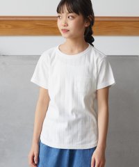 OMNES/【OMNES Another Edition】キッズ汗染み防止リブポケット付き裾ラウンドTシャツ/504340266