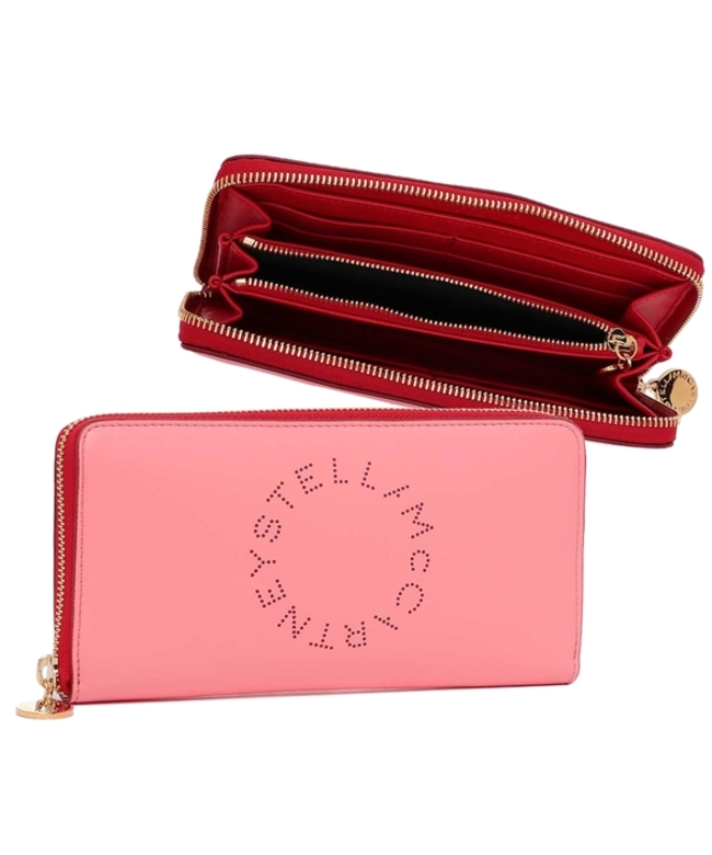 セール11%OFF】ステラマッカートニー 長財布 ロゴ ラウンドファスナー セール11%OFF】ステラマッカートニー 長財布 ロゴ ラウンドファスナー