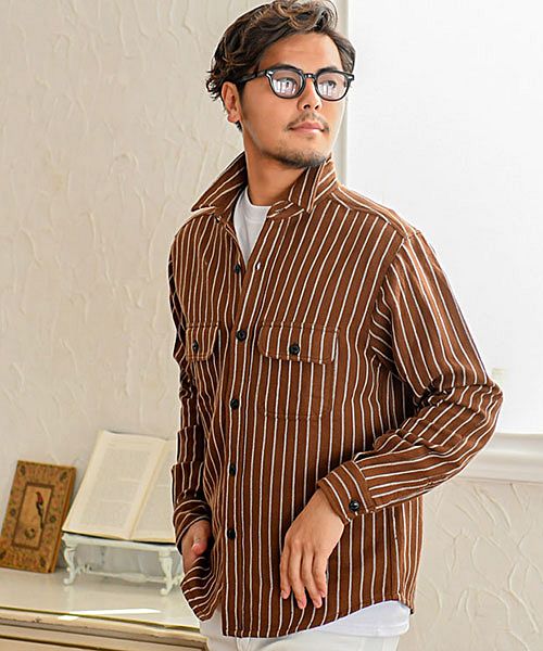 シルバーバレットセレクト SB Select CIAO ストライプ柄長袖 シルバーバレットセレクト SB Select CIAO ストライプ柄長袖